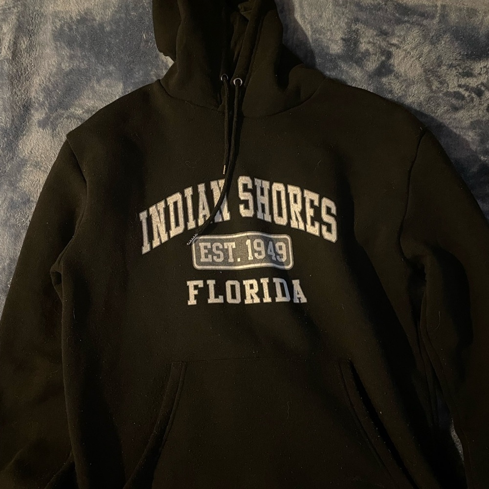 Black Graphic Hoodie
